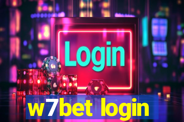 w7bet login